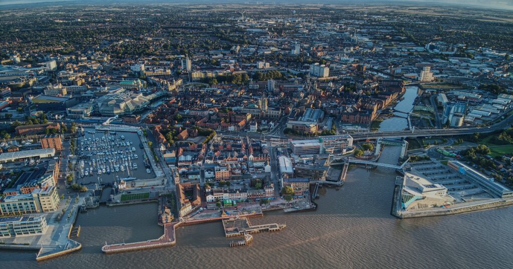 Hull skyline, c Hull City Council